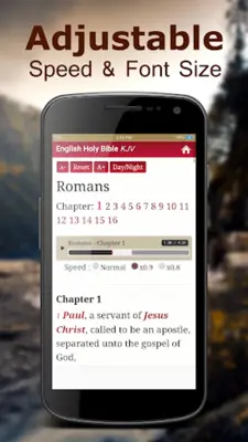 King James Bible - KJV Audio android App screenshot 3