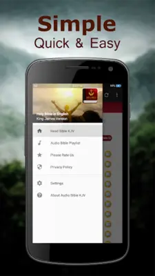 King James Bible - KJV Audio android App screenshot 6