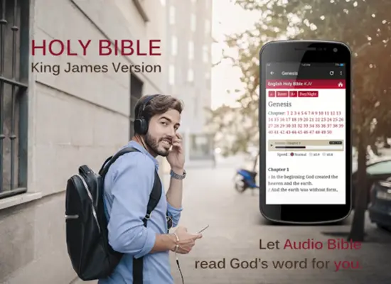 King James Bible - KJV Audio android App screenshot 7